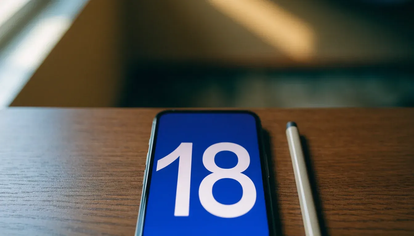 Un foglio di concessione in carta con un timbro rosso, appoggiato su una scrivania di legno accanto a una penna