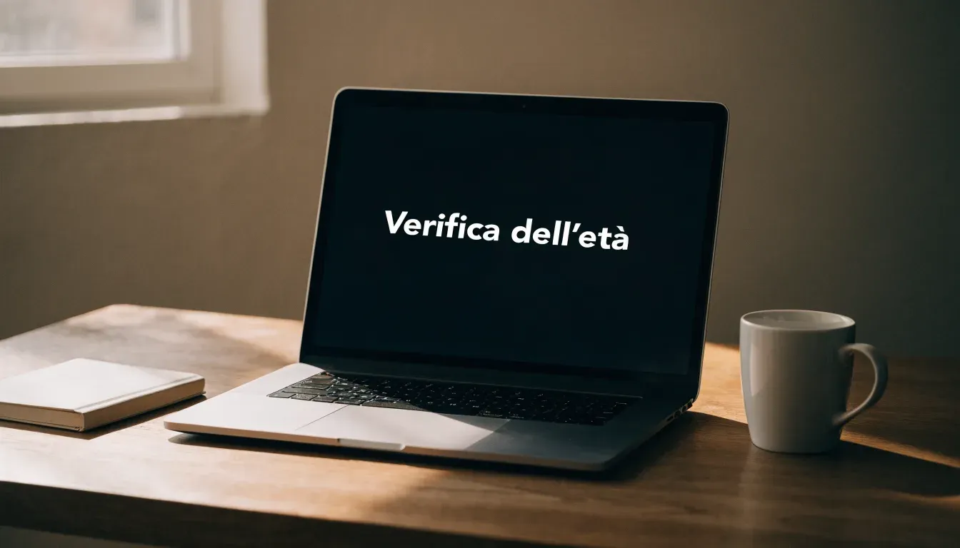 Un foglio di concessione in carta con un timbro rosso, appoggiato su una scrivania di legno accanto a una penna